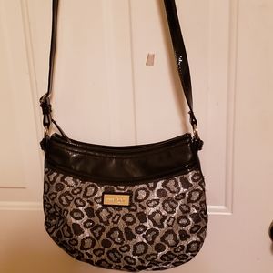 NINE AND CO CROSSBODY BLACK SILVER ANIMAL